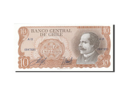 Billet, Chile, 10 Escudos, 1967-1976, UNdated (1970), KM:142, SPL - Cile