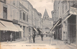 82-MOISSAC- RUE DE LA REPUBLIQUE - Moissac