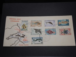FRANCE / COTE DES SOMALIS - Enveloppe 1 Er Jour En 1959 Série Poissons - A Voir - L 1929 - Lettres & Documents