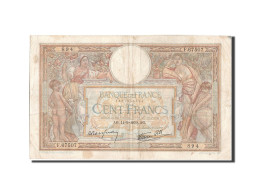 Billet, France, 100 Francs, 100 F 1908-1939 ''Luc Olivier Merson'', 1939 - 100 F 1908-1939 ''Luc Olivier Merson''