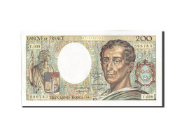 Billet, France, 200 Francs, 200 F 1981-1994 ''Montesquieu'', 1986, 1986, SUP+ - 200 F 1981-1994 ''Montesquieu''