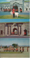 Lot Of 3 Cards - Québec Canada - Royal 22 Regiment - Soldiers Soldats - Citadelle - Unused - 6 Scans - Québec - La Citadelle