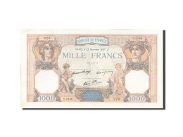 Billet, France, 1000 Francs, 1 000 F 1927-1940 ''Cérès Et Mercure'', 1937 - 1 000 F 1927-1940 ''Cérès Et Mercure''