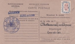 France Service Sur Lettre - Storia Postale
