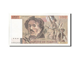 Billet, France, 100 Francs, 100 F 1978-1995 ''Delacroix'', 1991, 1991, TTB - 100 F 1978-1995 ''Delacroix''