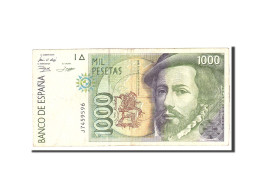 Billet, Espagne, 1000 Pesetas, 1992, 1992-10-12, KM:163, TTB - [ 4] 1975-…: Juan Carlos I.