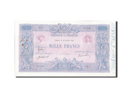 Billet, France, 1000 Francs, 1 000 F 1889-1926 ''Bleu Et Rose'', 1918 - 1 000 F 1889-1926 ''Bleu Et Rose''