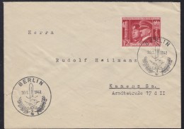 Dt. Reich FDC Nr. 763 Mit ESSt. BERLIN 30.1.1941 - Gebraucht