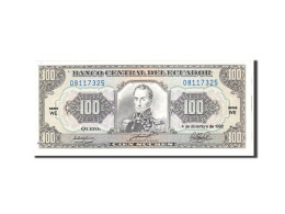 Billet, Équateur, 100 Sucres, 1992, 1992-12-04, KM:123Ab, NEUF - Equateur