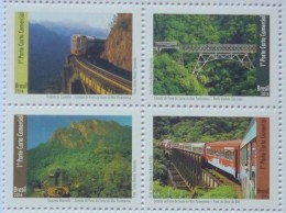 Brasil 2016 ** Ferrocarril De La Sierra Del Mar En Parana.. See Desc. - Unused Stamps