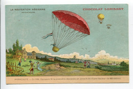 Parachutisme Chocolat Lombart - Fallschirmspringen