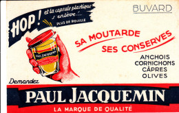 BUVARD MOUTARDE PAUL JACQUEMIN 21X13.5 BON ETAT VOIR SCAN - Senape