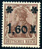 1,60 Mk., Tadellos Postfrisch, Fotobefund Oechsner BPP.Katalogpreis: 230,- (Michel: 154Ib) - Other & Unclassified