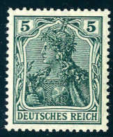 5 Pfg., Tadellos Postfrisch, Sign. Zenker BPP.Katalogpreis: 400,- (Michel: 85IIe) - Other & Unclassified