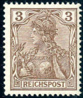 3 Pfg., Tadellos Postfrisch, Sign. Jäschke BPP.Katalogpreis: 440,- (Michel: 54b) - Other & Unclassified