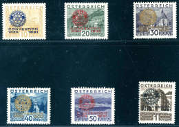 Rotary, Serie Von Sechs Werten, Tadellos Postfrisch.Katalogpreis: 700.- (Michel: 518/523) - Other & Unclassified