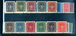 ** 1922/24 Freimarken, 49 Werte.Katalogpreis: 340.- (Michel: 360/408) - Autres & Non Classés