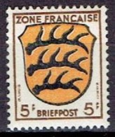 GERMANY #FRENCH ZONE FROM 1945 STAMPWORLD 3* - Altri & Non Classificati