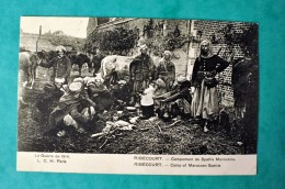 Militaria - WW1/Guerre 14/18 - RIBECOURT - Campement De Spahis Marocains En Champagne  (CL 682) - Ribecourt Dreslincourt