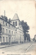 VAL D'OISE - 95 - SAINT BRICE SOUS FORET - L'église Et Le Poste - Saint-Brice-sous-Forêt