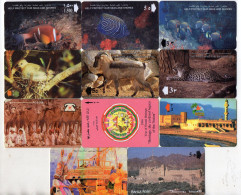 TELECARTES & CARTES PREPAYEES  SULTANAT D´OMAN  ( Lot De  20) - Oman