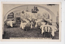 NEW YORK PRINCE GEORGE HOTELNEW ENGLAND ROOM - Cafes, Hotels & Restaurants