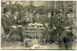 - Carte Photo - Politique - Rassemblement De L'Action Française, Terrasse à Perpignan, La Bière, Années 30, TBE, Scans. - Ereignisse