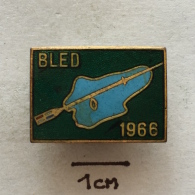 Badge (Pin) ZN002552 - Rowing Yugoslavia Bled World Championship 1966 - Rowing