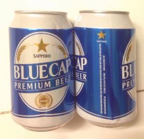 Vietnam Viet Nam Iceblue 330ml Empty Beer Can / Opened By 2 Holes - Cans