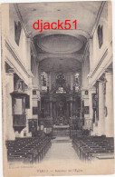 51 - VERZY - Intérieur De L'Eglise (Années 20) - Verzy