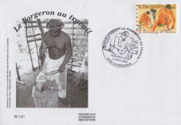 Enveloppe  FDC  1er  Jour    MAYOTTE     Le  Forgeron  Au  Travail    2005 - Andere & Zonder Classificatie