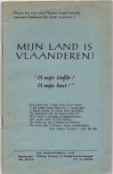 Zangboek - Mijn Land Is Vlaanderen - Uitgave Roeland Antwerpen - Other & Unclassified