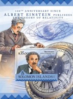 Solomon Islands. 2016 Albert Einstein. (206b) - Albert Einstein