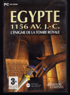 PC Egypte L'énigme De La Tombe Royale - Jeux PC