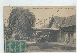 Maison-Ponthieu (80) : MP D'une Voiture Et Attelagedans La Remise Du Château En 1915 (animé) PF. - Nouvion