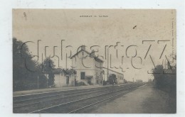 Artenay (45) : La Gare Vue Des Voies En 1910 (animée) PF. - Artenay