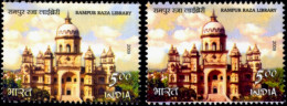 RAMPUR RAZA LIBRARY-MASSIVE ERROR-COLOR VARIETY-INDIA-2009-MNH-TP-139 - Variétés Et Curiosités