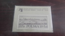 Polska-swiatowa Wystawa Filatelistyczna Exposition-philateliqe Mondiale(1973)-(block 1)-mint - Collezioni