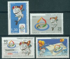 AC - TURKEY STAMP - TRABZON 2011 EUROPEAN YOUTH OLYMPIC FESTIVAL MNH 23 JULY 2011 - Ongebruikt