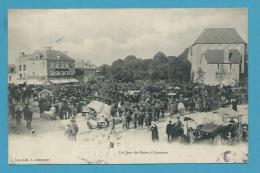 CPA - Métier Maquignons Marché Aux Bestiaux Foire à CARENTAN 50 - Carentan