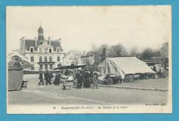 CPA 19 - Métier Marchands Ambulants Le Marché La Mairie Et La Place ARGENTEUIL 95 - Argenteuil