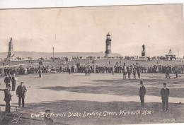 G , Cp , ANGLETERRE , PLYMOUTH , The Sir Francis Drake Bowling Green - Plymouth