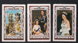 Penrhyn 1977 Silver Jubilee Mi  89-91  MNH(**) - Penrhyn