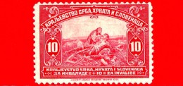 Nuovo - SERBIA - CROAZIA - SLOVENIA - 1921 - Beneficienza - La Battaglia Di Kosovo Polje - 10+10 - Ongebruikt