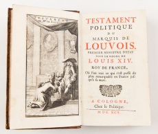 Gatien De  COURTILZ De SANDRAS - Testament Politique Du Marquis De Louvois, - Sin Clasificación