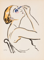 D'après Kees VAN DONGEN - Rimmel (femme Se Maquillant). - Andere & Zonder Classificatie