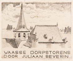 Juliaan SEVERIN - Waase Dorpstorens. - Altri & Non Classificati