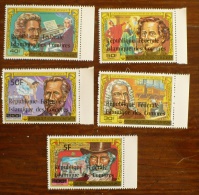 COMORES Musique, MOZART, VERDI, BERLIOZ, Yvert  N° 274/7+PA161 ** Neuf Sans Charniere. MNH - Música