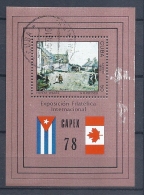 Cuba 1978 -  Capex 78 Exposicion - Y&T B 53  Mi. B 54  Cancelled, MNH, Neuf, Postfrisch - Blocs-feuillets