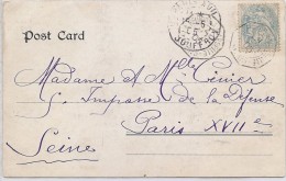 CTN35/2 - LA REUNION A MARSEILLE MAI 1905 - Maritime Post